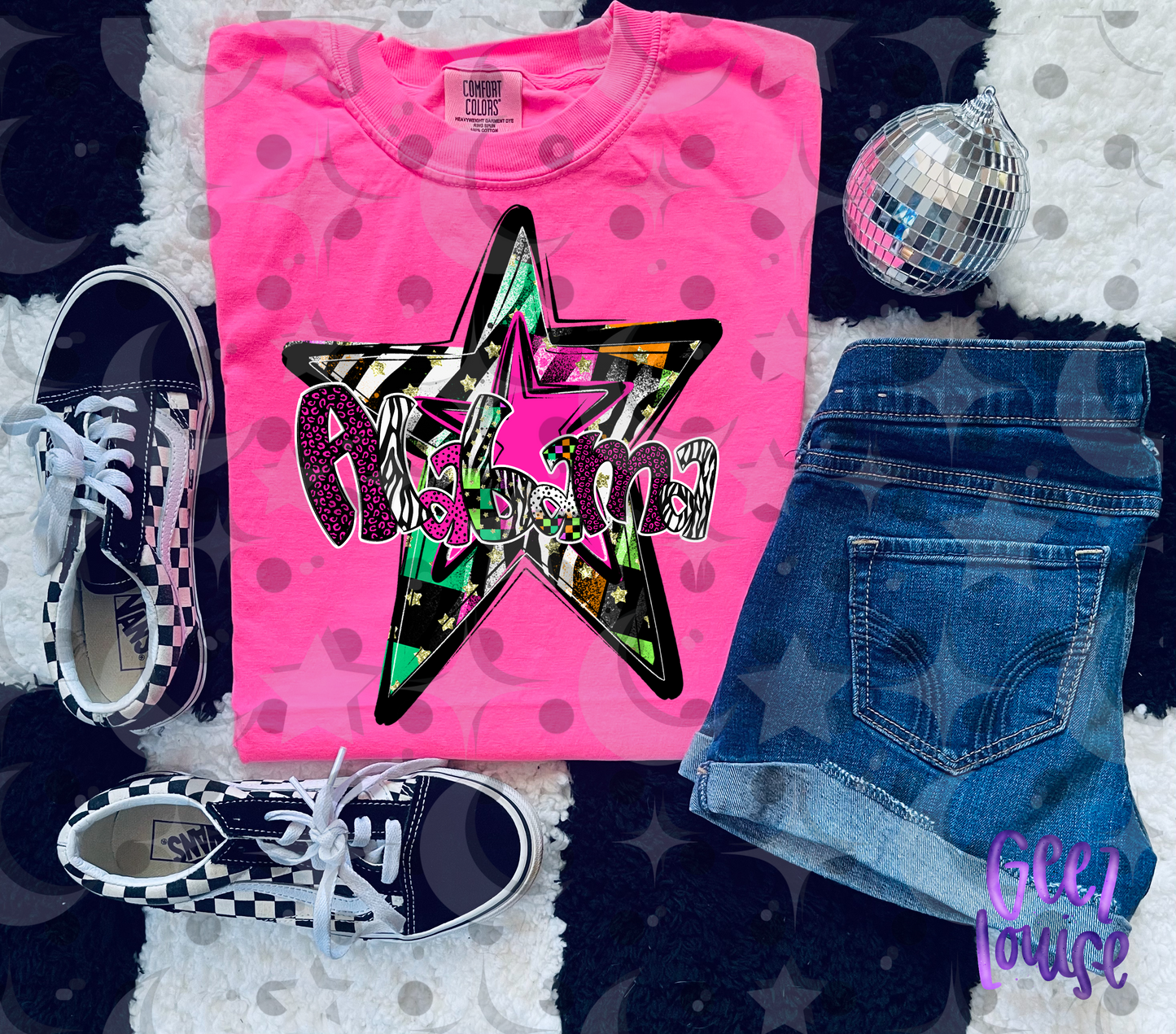 Neon Star State Design Bundle | All 50 States | Individual & Bundle PNG Digital Download | August 26 Design Drive