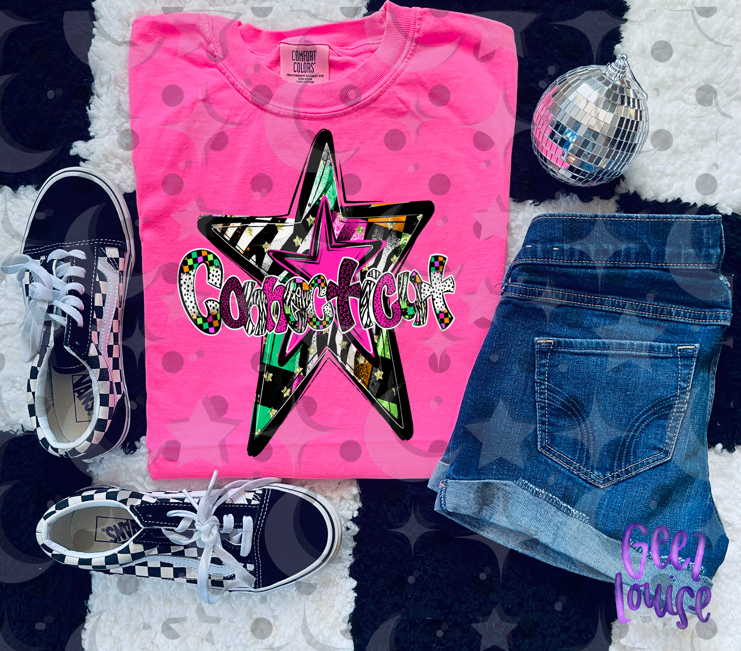 Neon Star State Design Bundle | All 50 States | Individual & Bundle PNG Digital Download | August 26 Design Drive