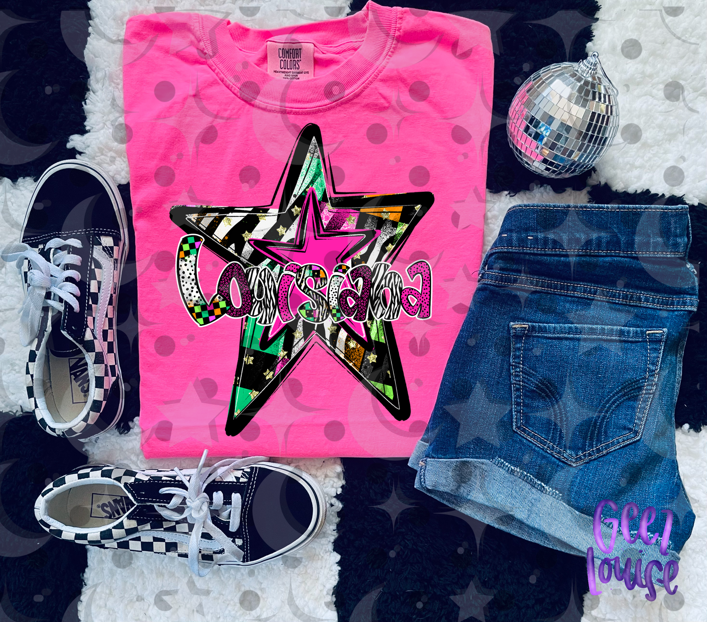 Neon Star State Design Bundle | All 50 States | Individual & Bundle PNG Digital Download | August 26 Design Drive