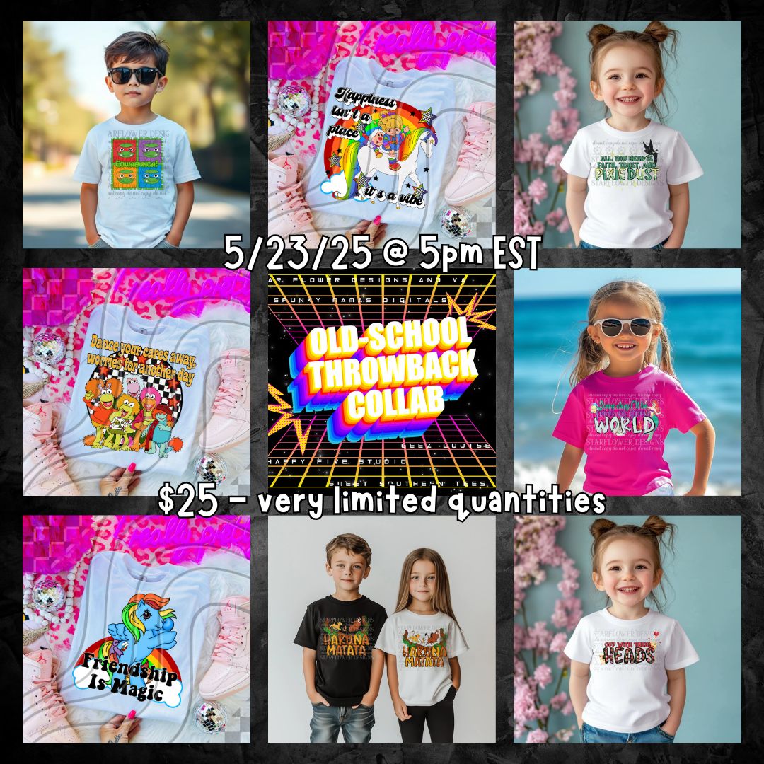 Old-School Cartoons Throwback Collab – Exclusive Digital Bundle