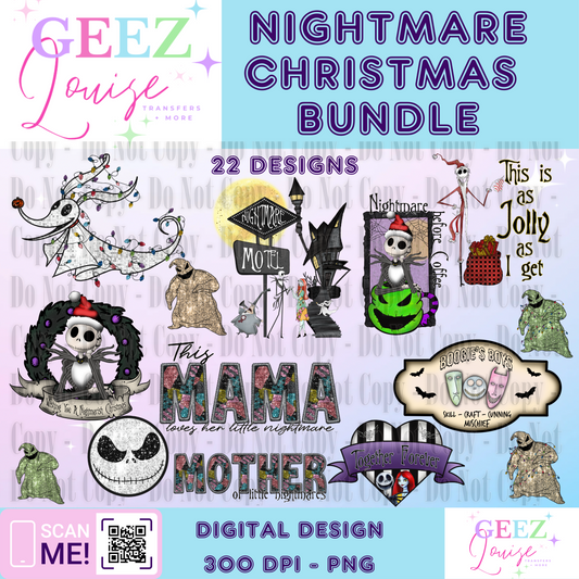 Nightmare bundle - Digital Download- PNG