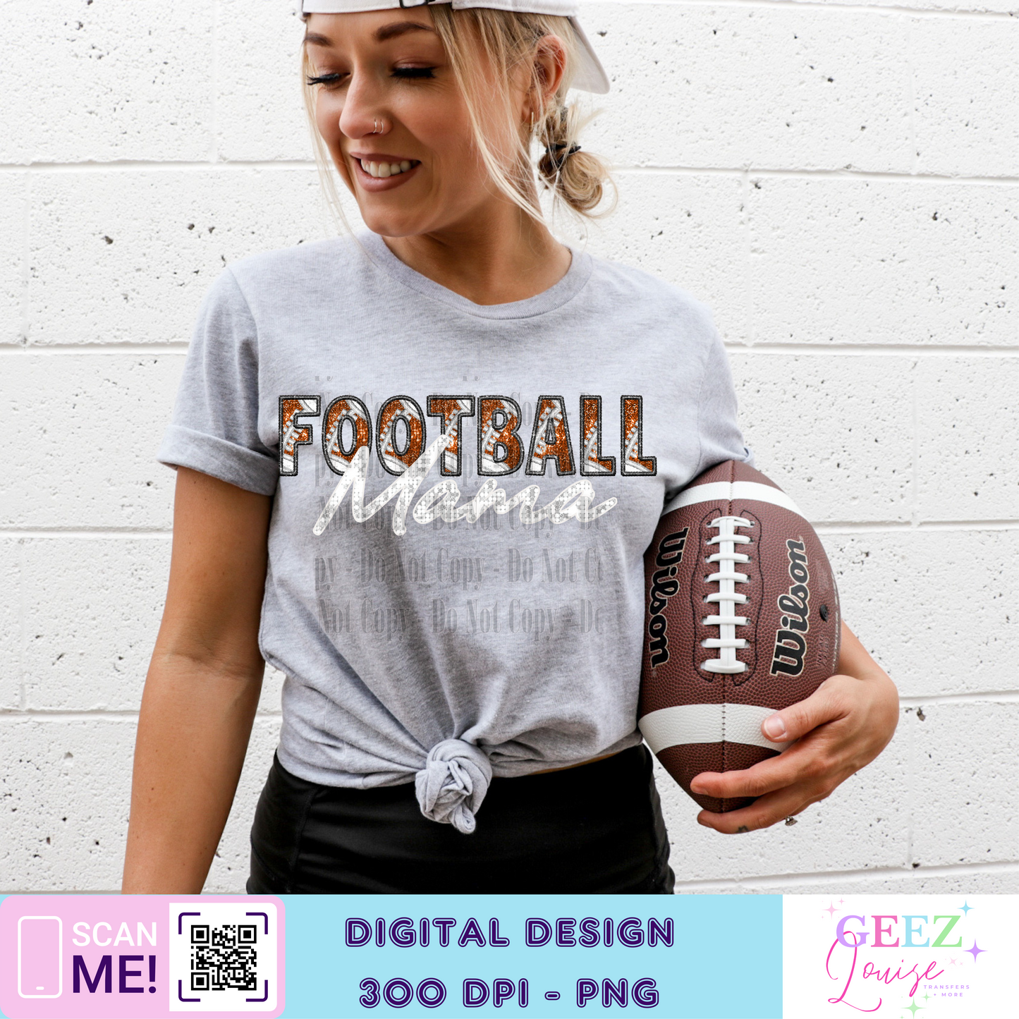 Football Mama - Digital Download- PNG