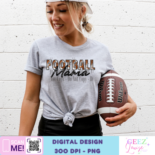 Football Mama - Digital Download- PNG