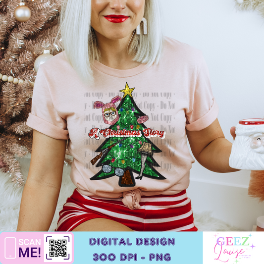 tree Christmas - Digital Download- PNG