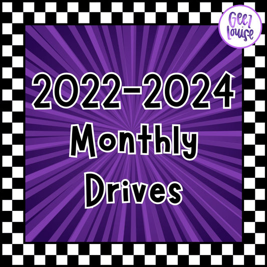 Past monthly drives (2022-2024 edition)