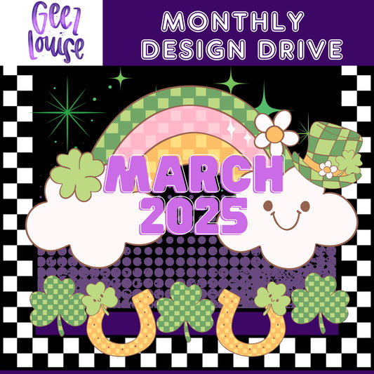2025 March design drive- Digital Download- PNG