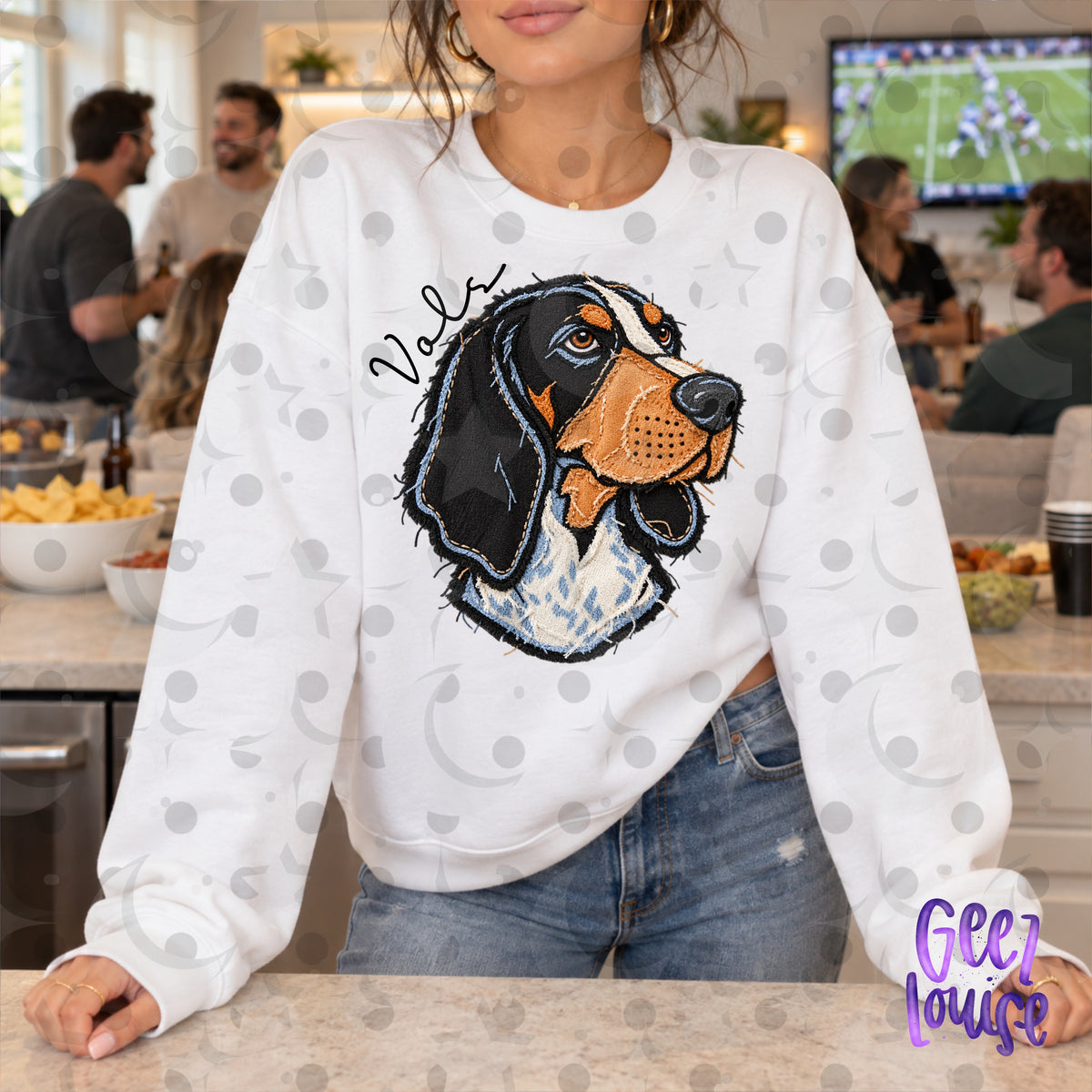 SEC Team Mascots | Frayed Fabric Applique Style PNG Designs