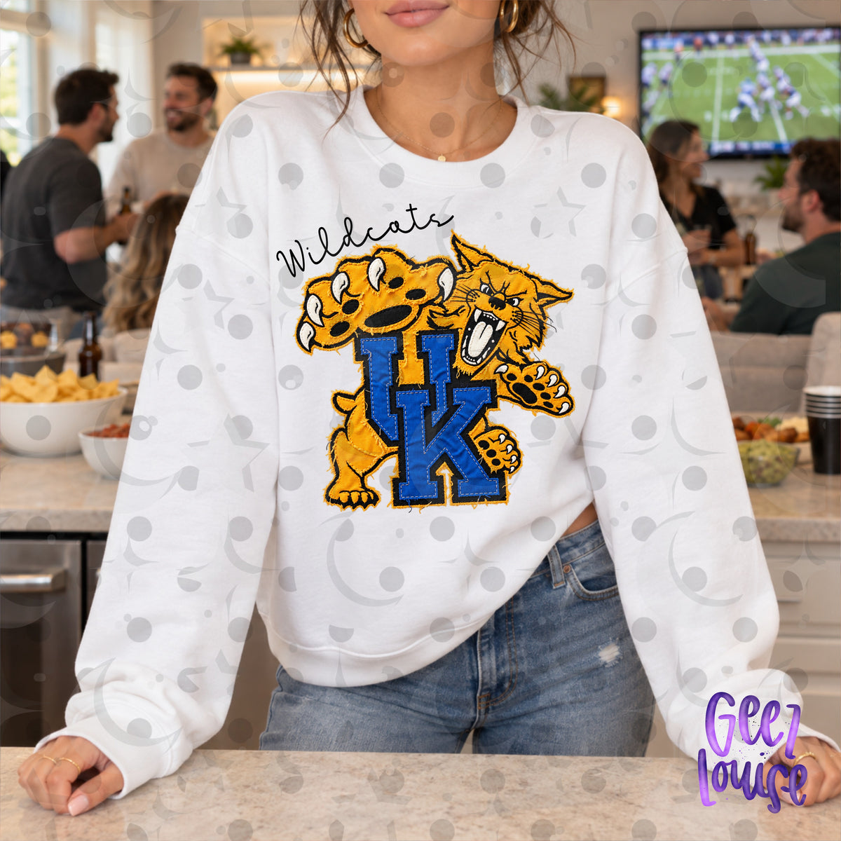 SEC Team Mascots | Frayed Fabric Applique Style PNG Designs