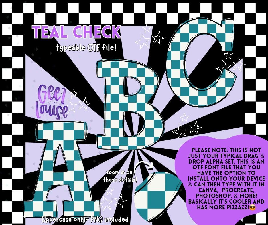 March 2025 Alpha Drive - Digital Download- PNG - OTF