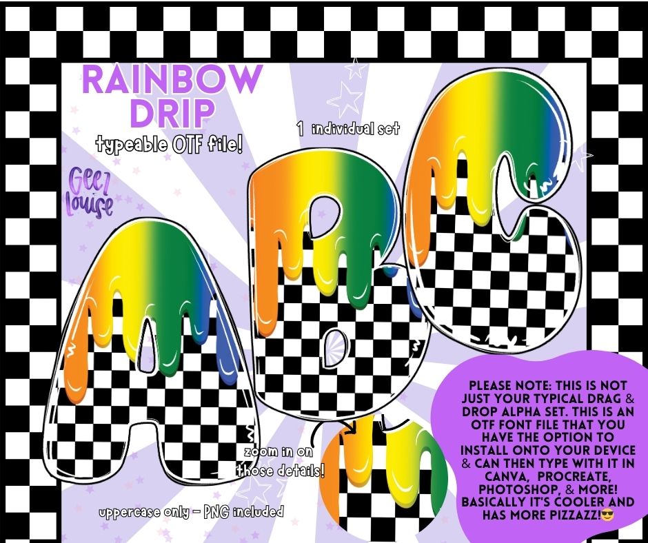 May 2025 Alpha Drive - Digital Download- PNG - OTF