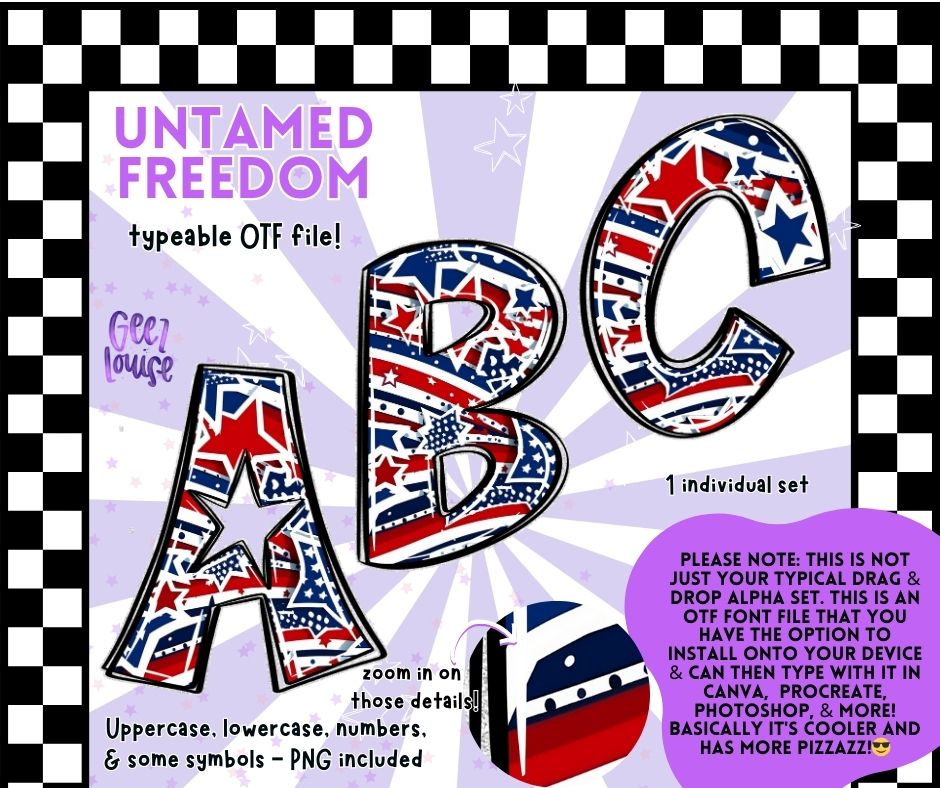 May 2025 Alpha Drive - Digital Download- PNG - OTF
