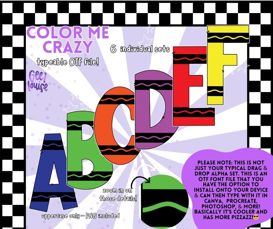 May 2025 Alpha Drive - Digital Download- PNG - OTF