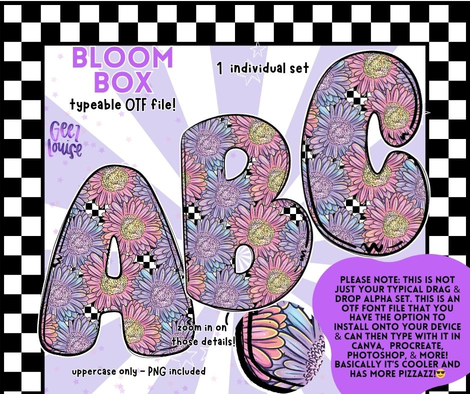 June 2025 Alpha Drive - Digital Download- PNG - OTF