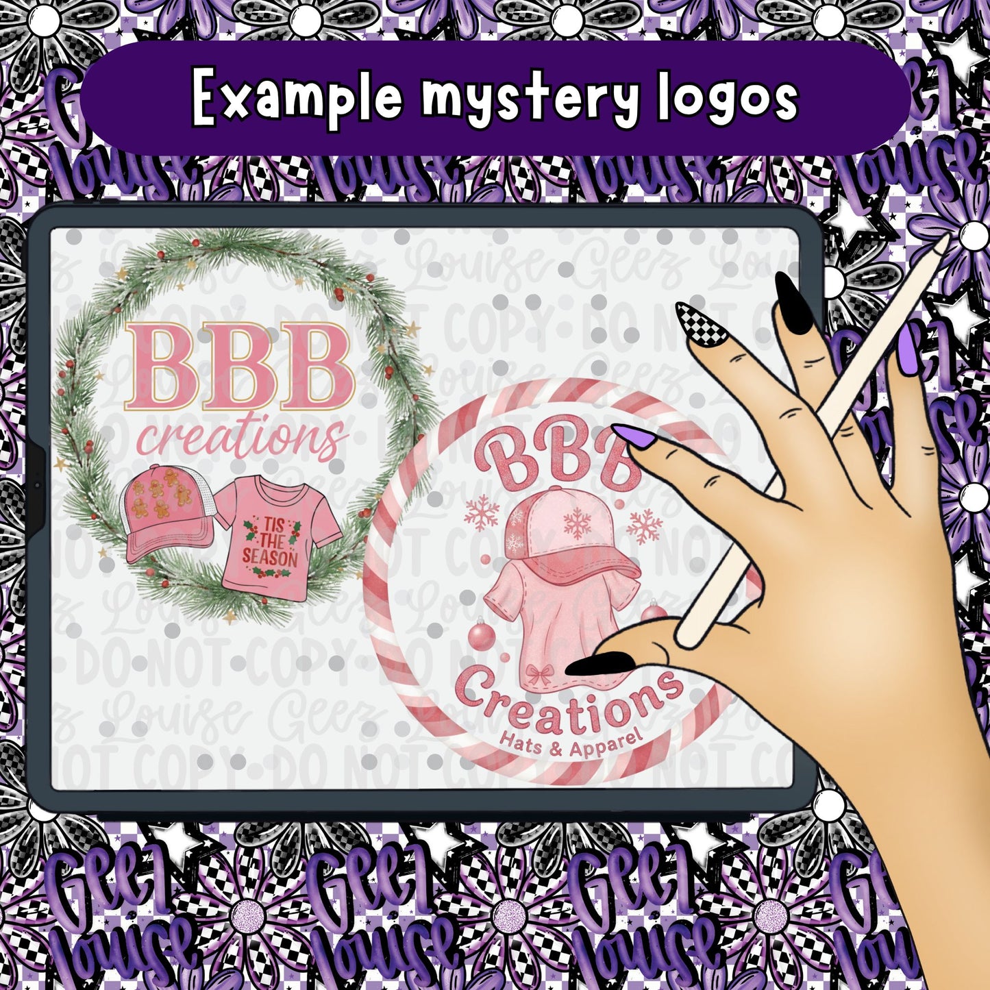 Seasonal Mystery Logo – Custom Design