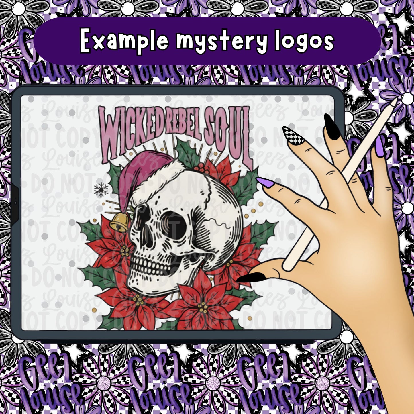 Seasonal Mystery Logo – Custom Design