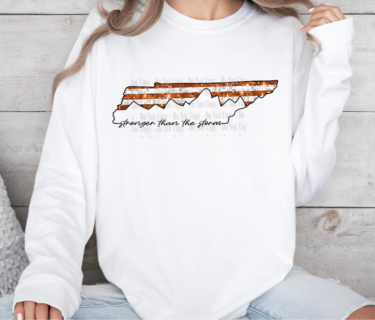 Tennessee - Stronger than the storm - Digital Download- PNG