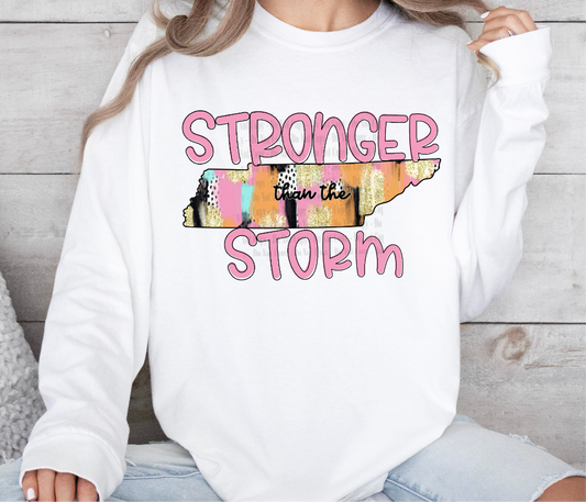 Tennessee - Stronger than the storm - Digital Download- PNG