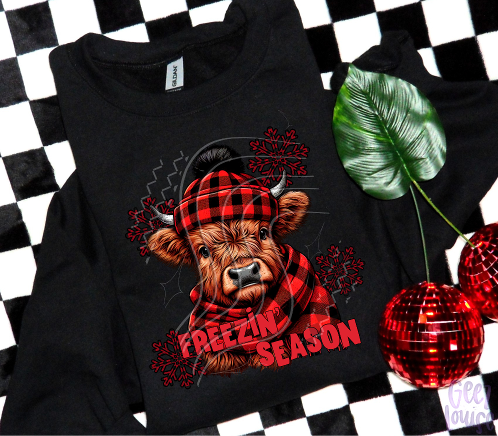 Freezin Season Animal - Digital Download- PNG