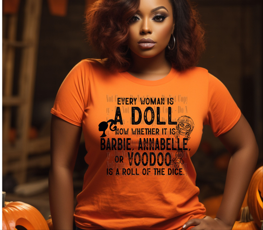Every woman is a doll Halloween - Digital Download- PNG