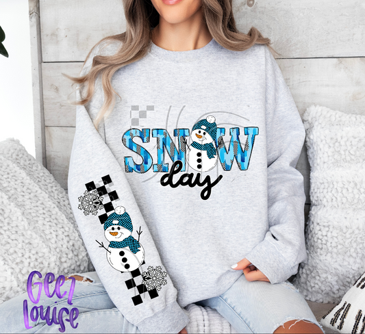 Snow day - Winter-  Digital Download- PNG