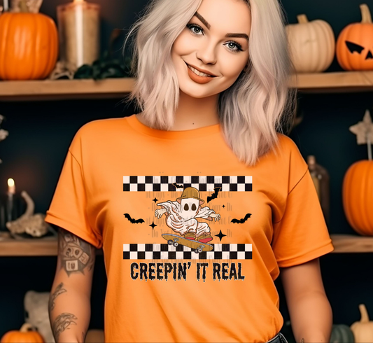 Creepin it real Halloween - Digital Download- PNG