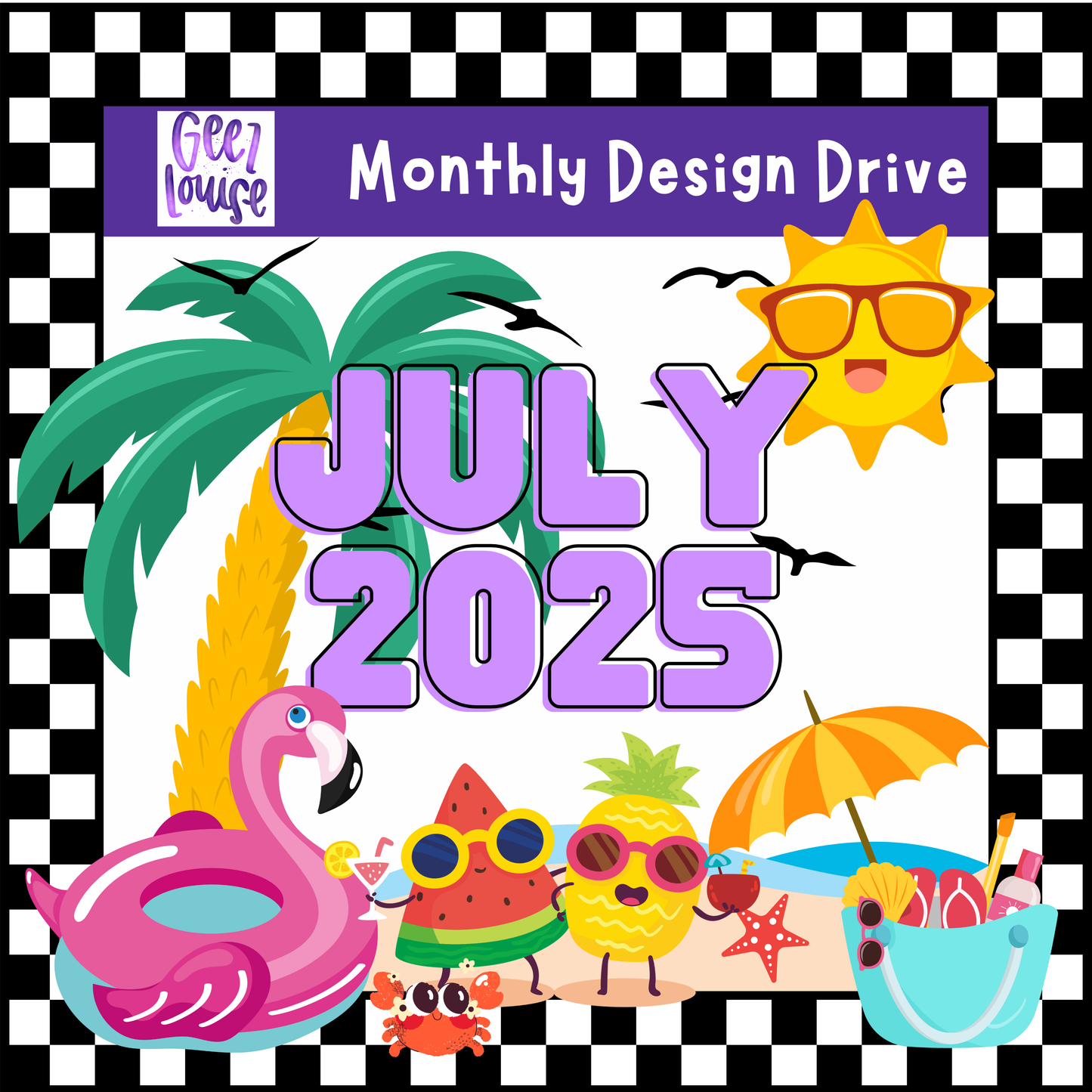 2025 July design drive- Digital Download- PNG