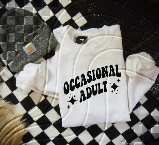 Occasional Adult  - Digital Download- PNG
