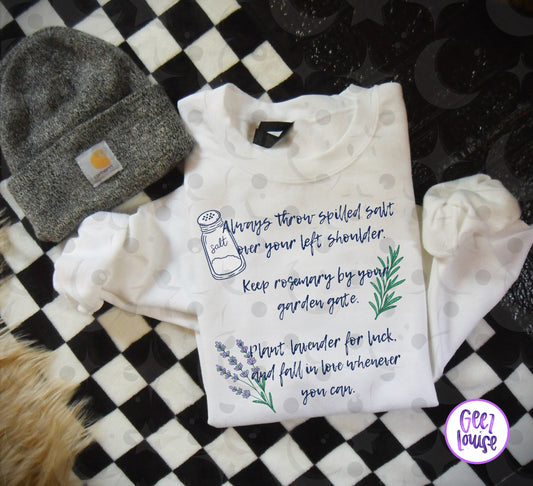 Salt Rosemary & Lavender Practical Magic PNG