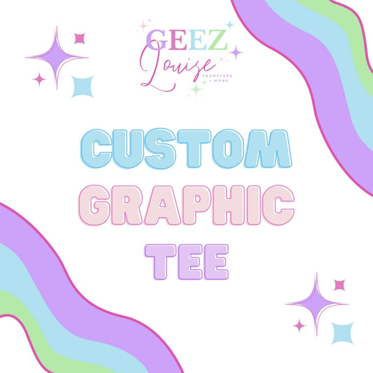 custom front and back design graphic tee