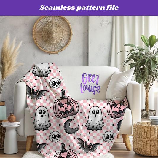 Spooky Season – Cute Halloween Seamless Digital Paper