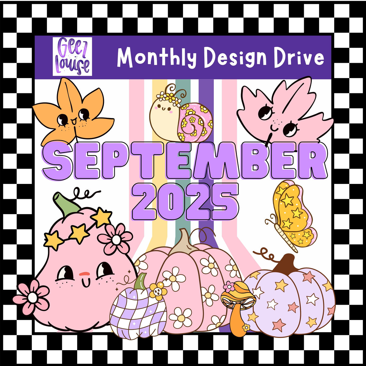 September Monthly Drives – Engagement, Clipart, Designs, Alpha/OTF, and Seamless/Paper