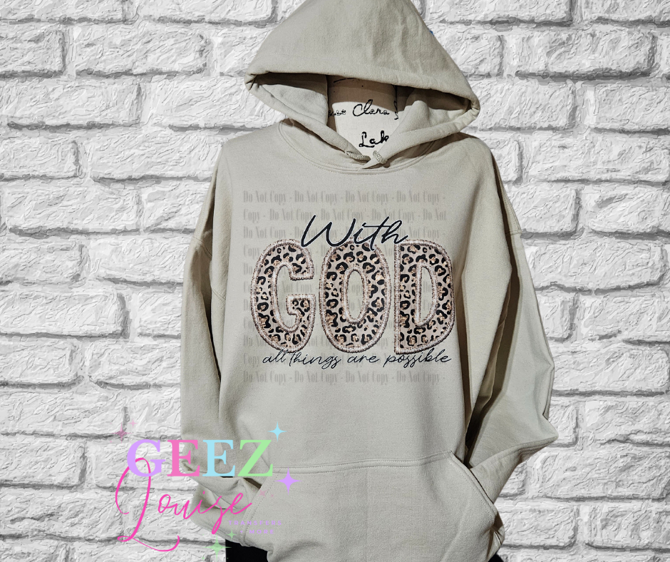 With God Graphic Tee