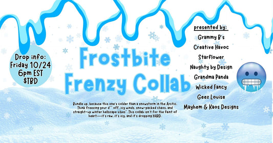Frostbite Frenzy Collab – Digital Design Bundle