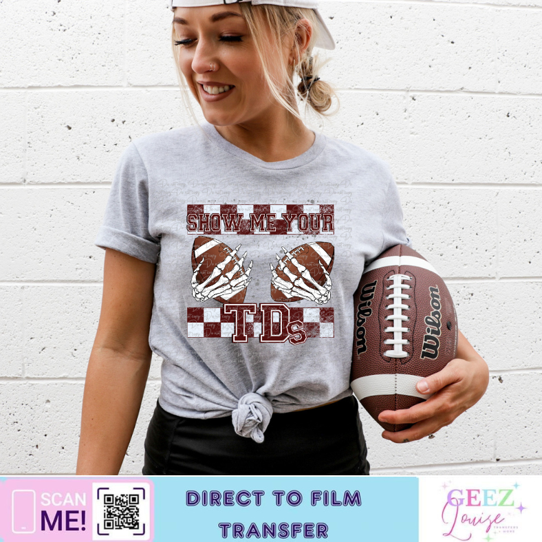 Show me your TDs - Direct to Film Transfer - made to order