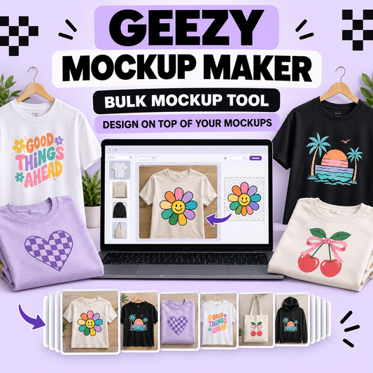 Geezy Mockup Maker | Bulk Mockup Creator | Lifetime Access