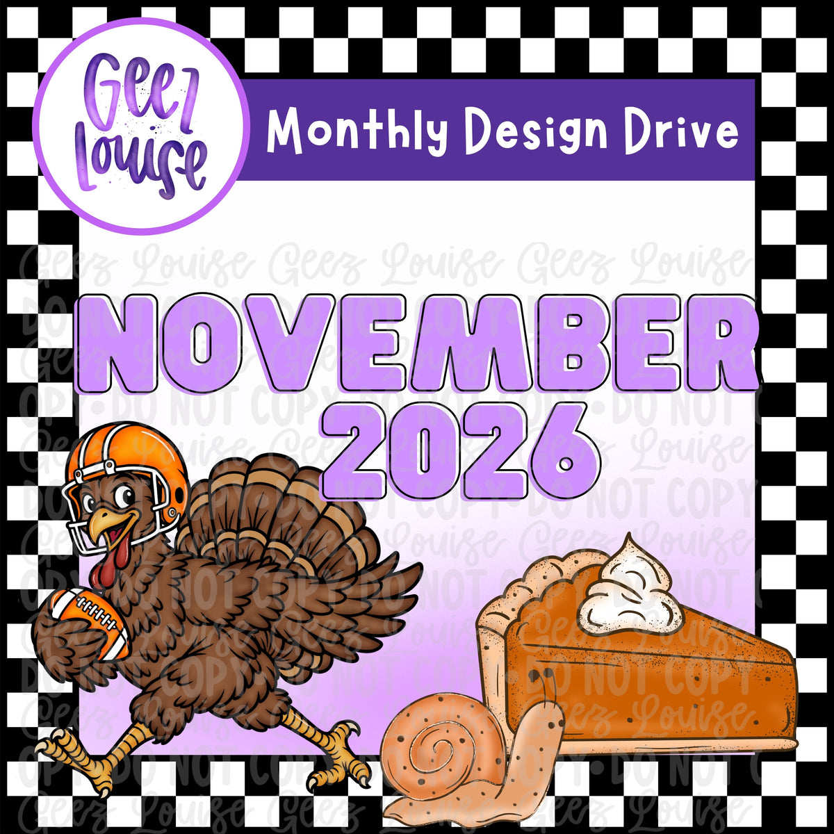 2026 Monthly Drives – Choose Your Month & Type