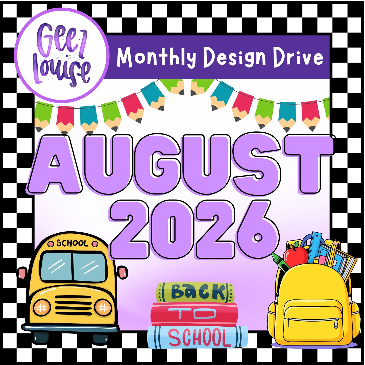 AUGUST 2026 Monthly Drives (choose your option)