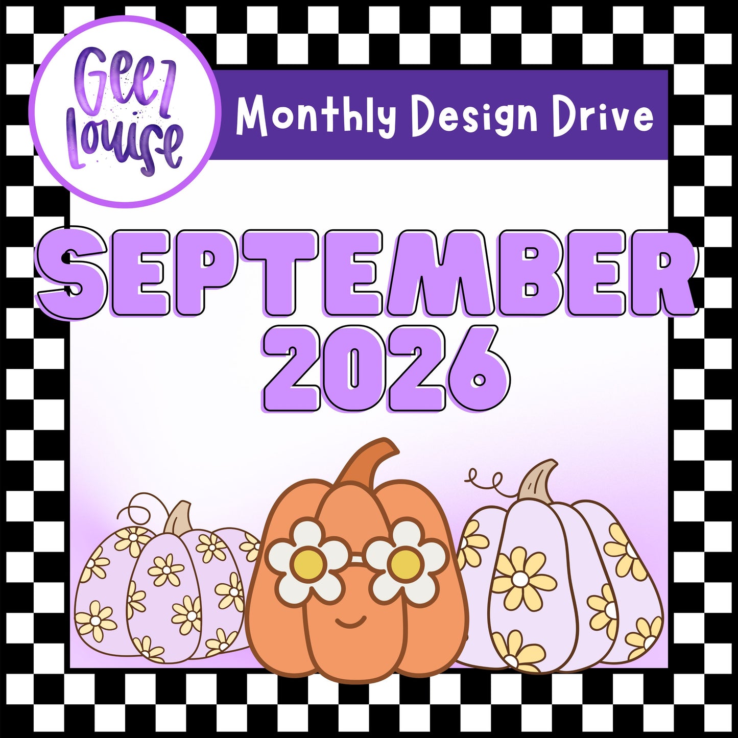 SEPTEMBER 2026 Monthly Drives (choose your option)