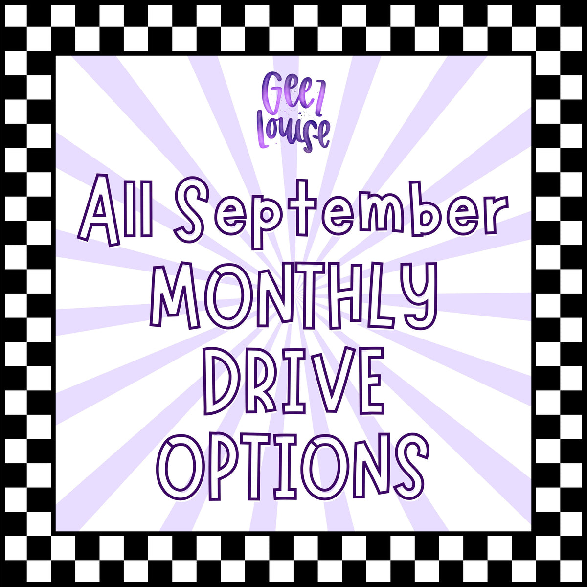 September Monthly Drives – Engagement, Clipart, Designs, Alpha/OTF, and Seamless/Paper