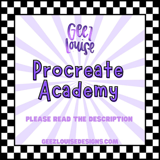 Procreate Academy Monthly Subscription