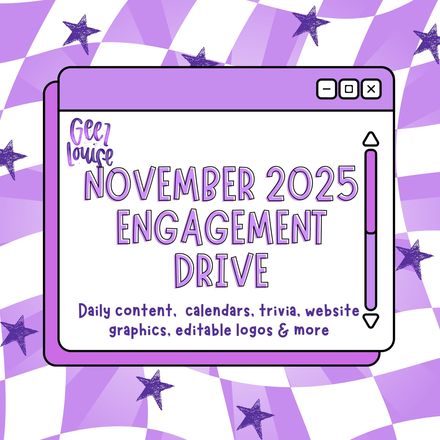 Preorder - November 25 Monthly Drives – Engagement, Clipart, Designs, Alpha/OTF, and Seamless/Paper