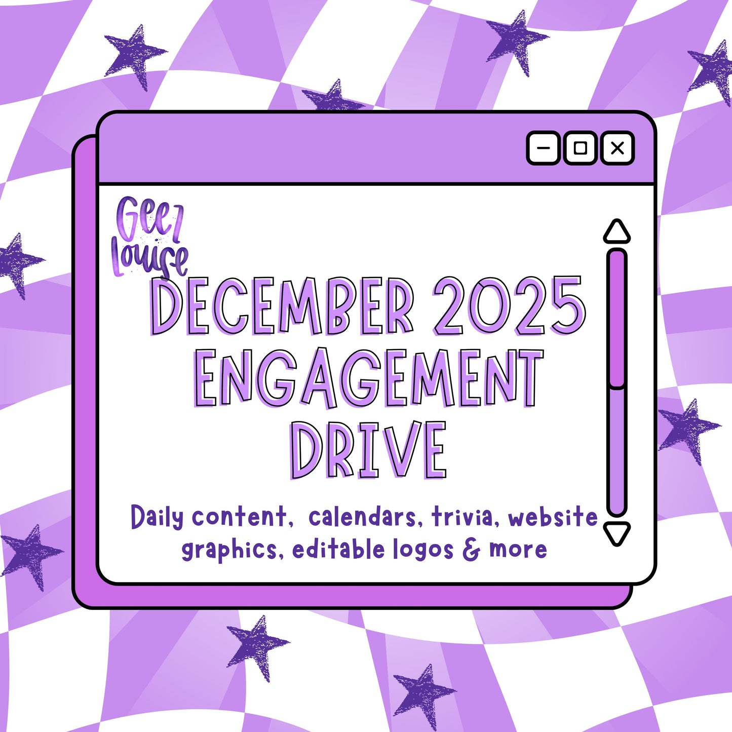 Preorder- December 25 Monthly Drives – Engagement, Clipart, Designs, Alpha/OTF, and Seamless/Paper