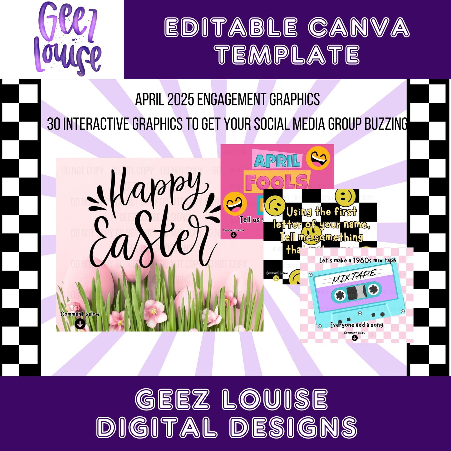 April 2025 Social Media Engagement Drive