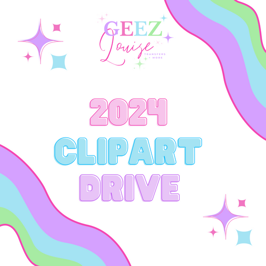 2024 YEARLY clipart drive- Digital Download- PNG