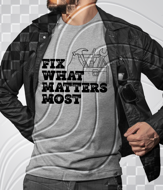 Fix What Matters Most – Mental Health Tool Chest PNG