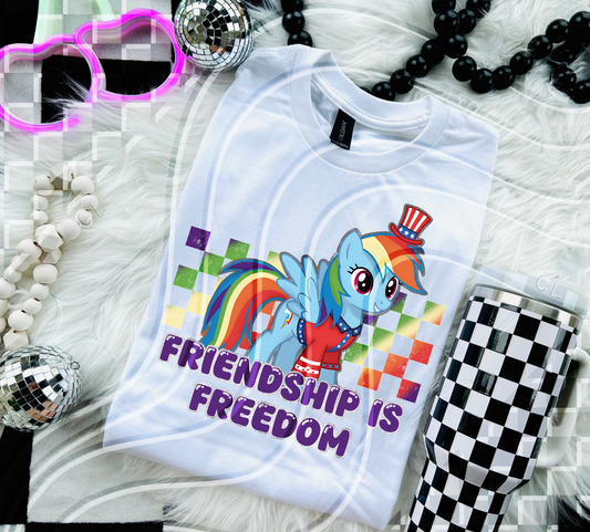 Friendship Is Freedom – Pony Pride PNG