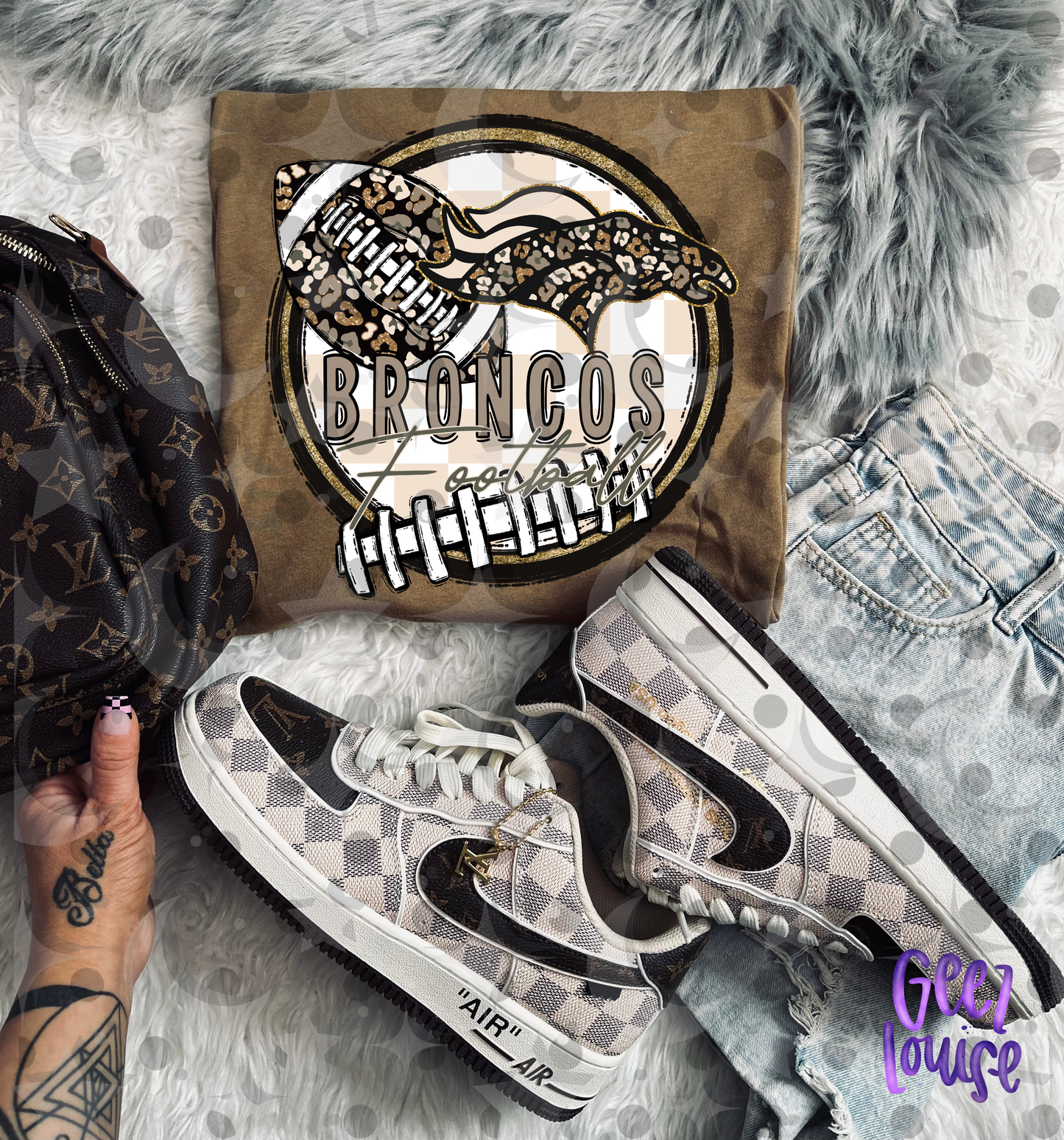 Cheetah Football Team PNG | Animal Print Sports Design | Individual PNG | July 26 Design Drive | Digital Download