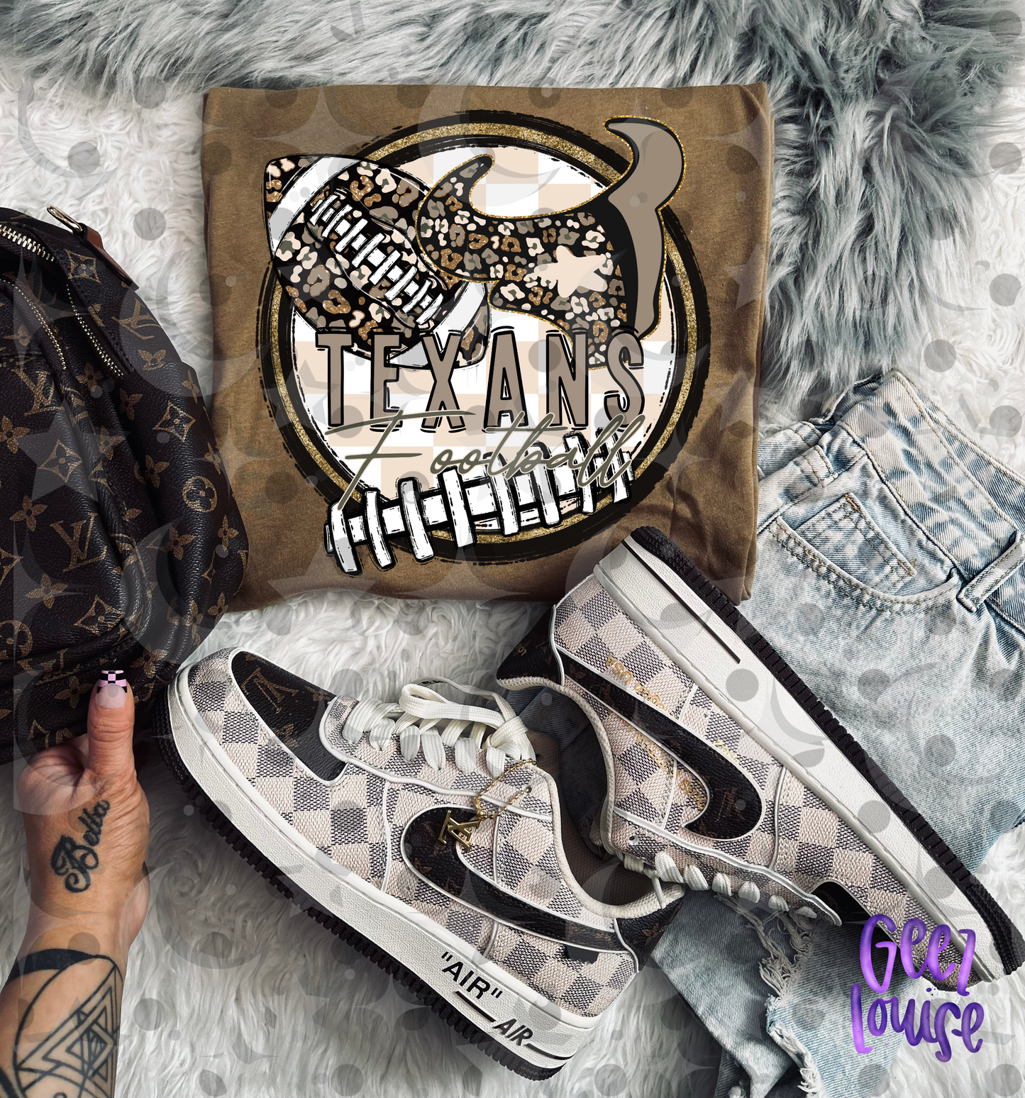 Cheetah Football Team PNG | Animal Print Sports Design | Individual PNG | July 26 Design Drive | Digital Download
