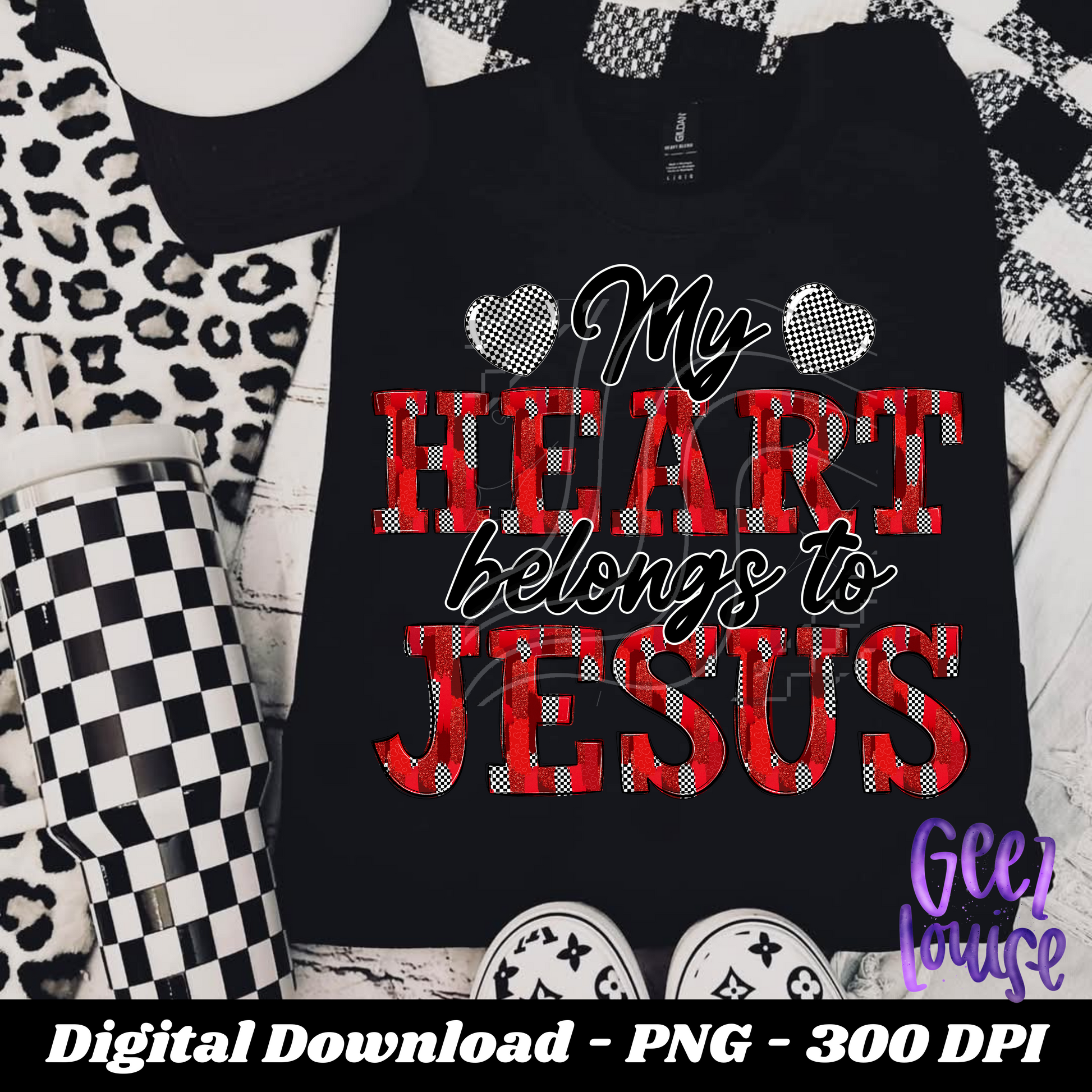heart belongs to jesus digital png valentines