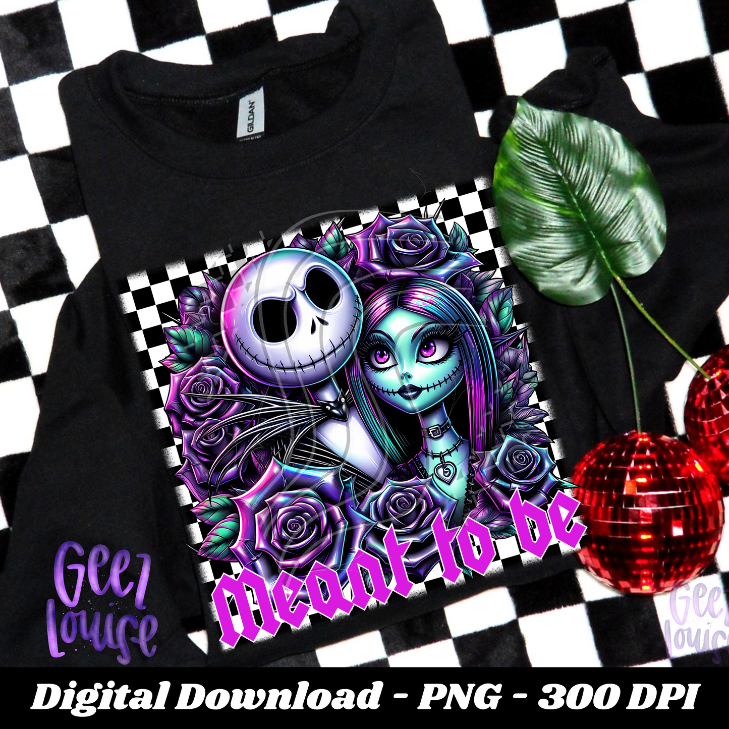 Meant to be True Love Never Dies - Digital Download- PNG